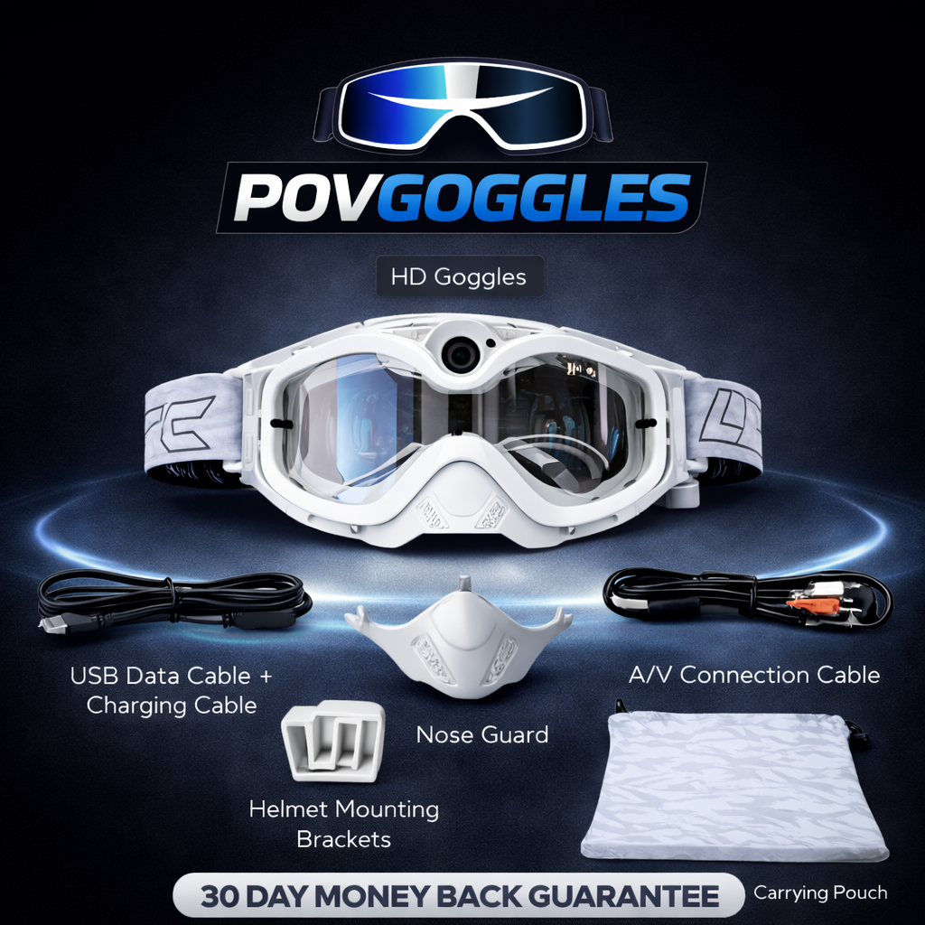 POV Recording Motocross Goggles